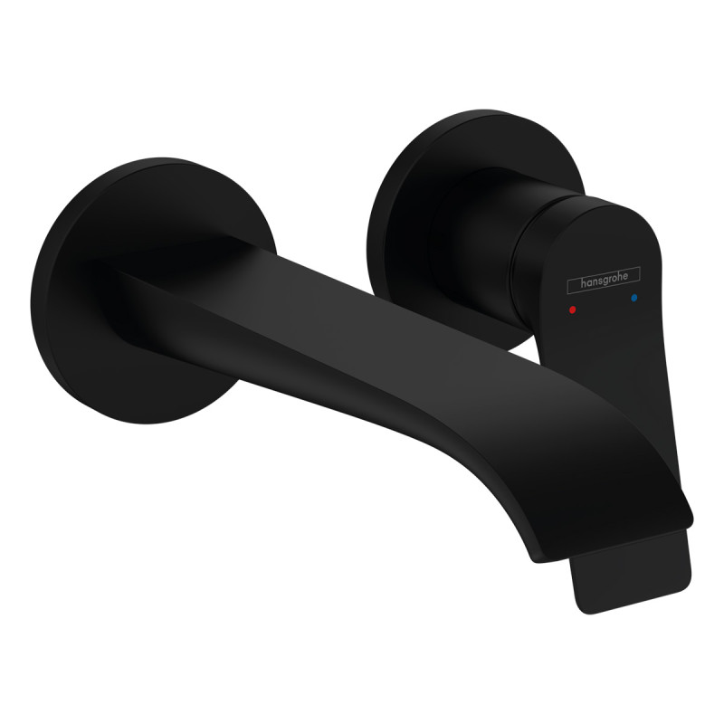 Hansgrohe VIVENIS змішувач для умивальника на 2 отв,чорний матовий, (75050670)