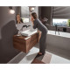 Hansgrohe VIVENIS змішувач для умивальника на 2 отв,чорний матовий, (75050670)