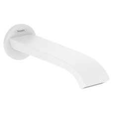 Hansgrohe VIVENIS вилив для ванни, 202 мм, бiлий матовий, (75410700)