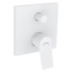 Hansgrohe VIVENIS смеситель для ванны, однорычажный, СМ, белый матовый, (75415700)