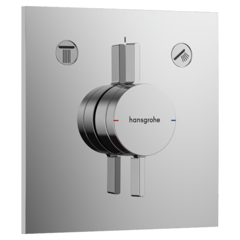 Hansgrohe DUO TURN E змішувач для 2 споживачів,ПМ, колір хром, (75417000)