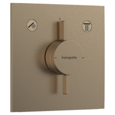 Hansgrohe DUO TURN E смеситель для 2 пользователей,СМ, цвет шлифованная бронза, (75417140)