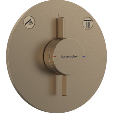 Hansgrohe DUO TURN S смеситель для 2хпользователей,СМ, цвет шлифованная бронза, (75418140)