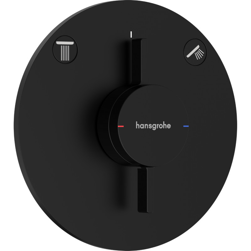 Hansgrohe DUO TURN S смеситель для 2 пользователей,СМ, цвет черный матовый, (75418670)