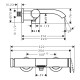 Hansgrohe VIVENIS змішувач для ванни, (75420000)