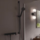 Hansgrohe VIVENIS змiшувач для душа, настiнний, чорний матовий, (75620670)
