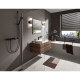 Hansgrohe VIVENIS змiшувач для душа, настiнний, чорний матовий, (75620670)