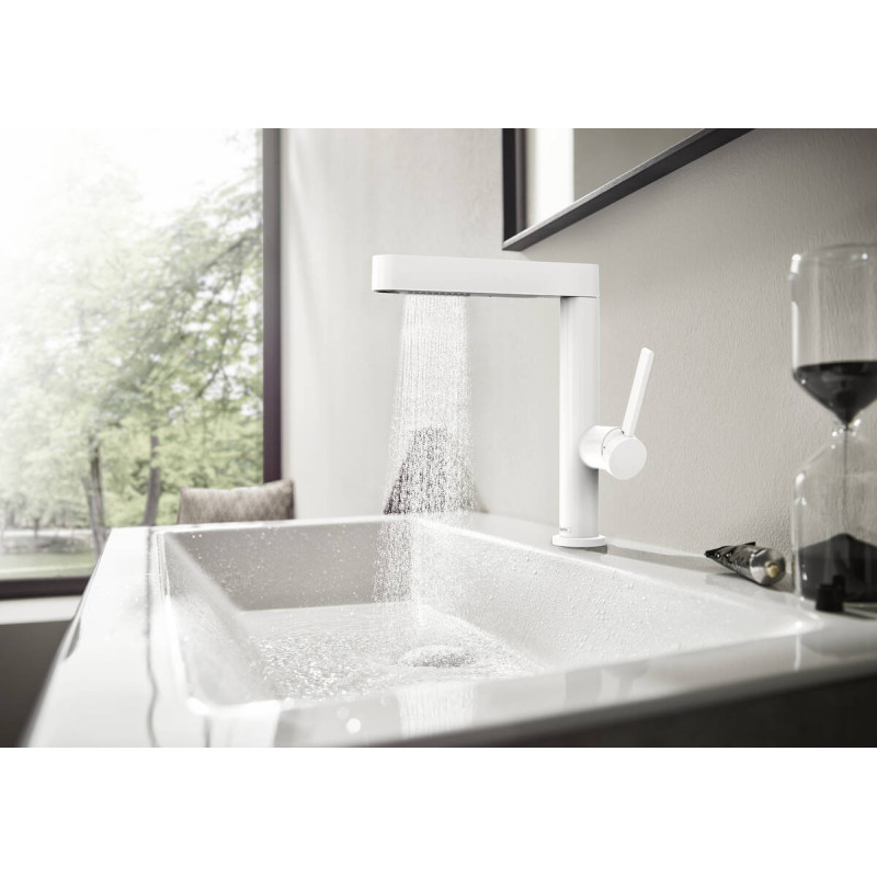 Hansgrohe Змішувач для умивальника Finoris Finoris 230 з поворотним виливом білий