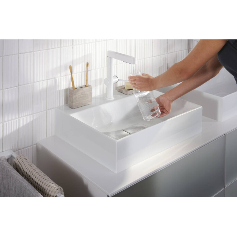 Hansgrohe Змішувач для умивальника Finoris Finoris 230 з поворотним виливом білий