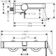 Hansgrohe FINORIS змішувач для ванни, колірбілий матовий, (76420700)