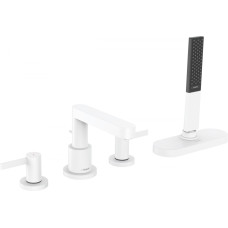 Hansgrohe FINORIS змішувач на борт ванни, білий матовий, (76444700)