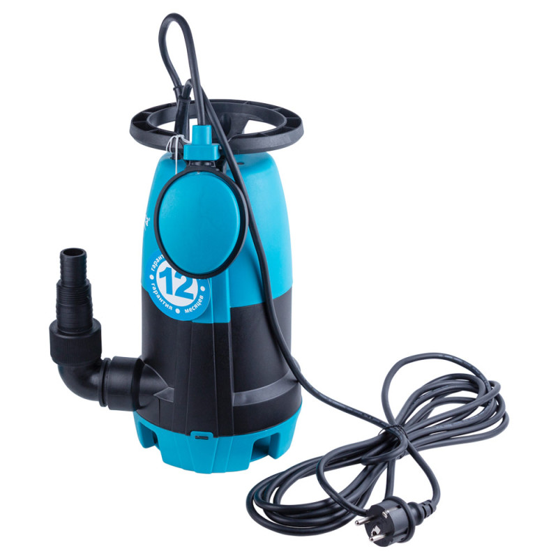 Aquatica Насос дренажний садовий 3в1 0.5кВт Hmax 6.1м Qmax 210л/хв XKJa500E (773133)