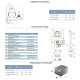 Leo Насос дренажний садовий 0.25кВт Hmax 6м Qmax 110л/хв LKS-256P (773141)