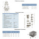 Aquatica Насос дренажний 0.55кВт Hmax 20м Qmax 210л/хв QDX3-20-0.55A (773233)