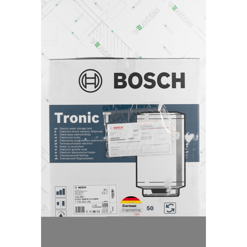 BOSCH Бойлер 50 л. Tronic 8000 T ES (7736503146)