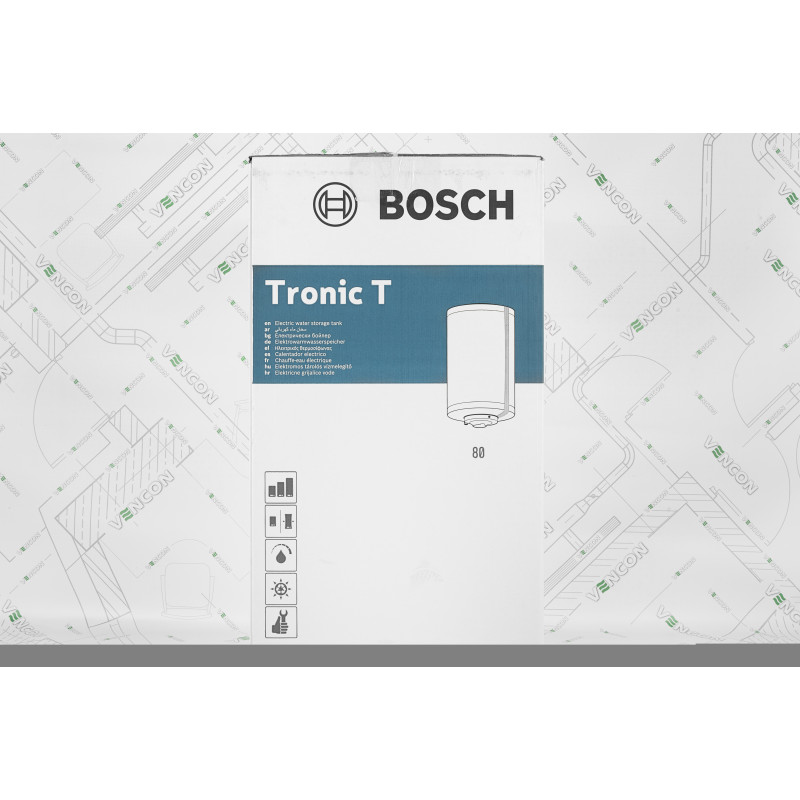 BOSCH Бойлер 80 л. Tronic 2000 TR2000T 80 B (7736506091)
