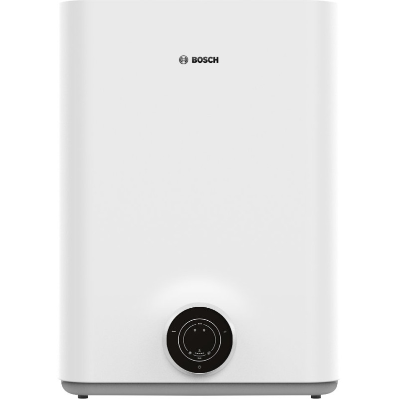 BOSCH Водонагрівач (бойлер) плаский слім Tronic 3500, 80л, 1.5кВт, ун. монтаж, електр. кер-ння, B, білий (7736507293)