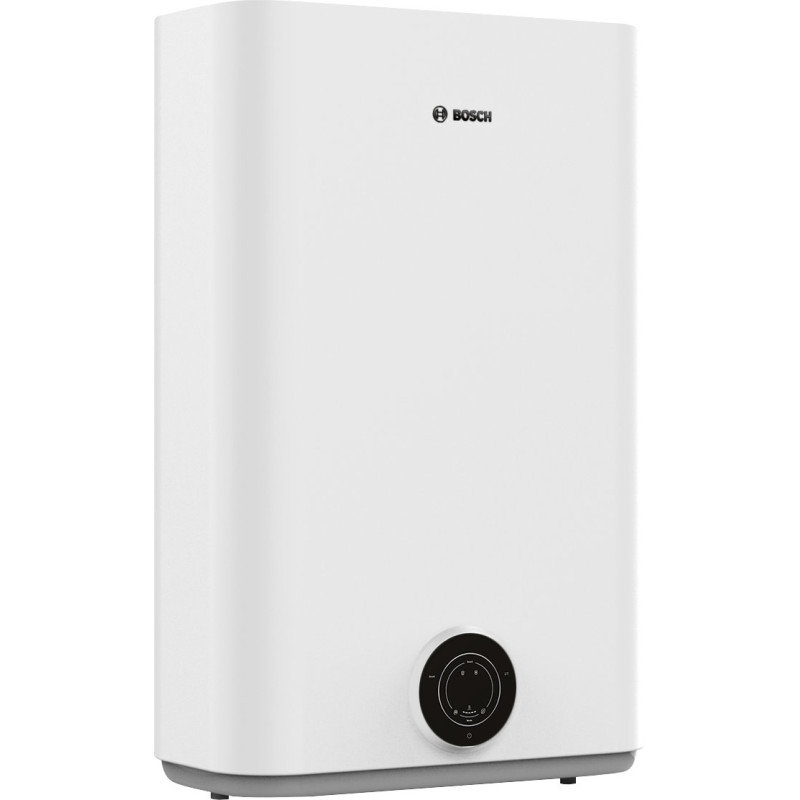 BOSCH Водонагрівач (бойлер) плаский слім Tronic 3500, 100л, 1.5кВт, ун. монтаж, електр. кер-ння, B, білий (7736507294)
