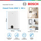 BOSCH Водонагрівач (бойлер) плаский слім Tronic 4500, 100л, 1.5кВт, ун. монтаж, електр. кер-ння, B, білий (7736507299)