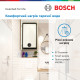 BOSCH Бойлер плаский слім Tronic 4500, 100л, 1.5кВт, ун. монтаж, електр. кер-ння, B, білий (7736507299)