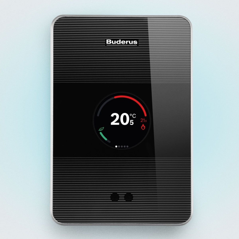 Кімнатний термостат Buderus Logamatic TC 100.2 чорний (7736701399)