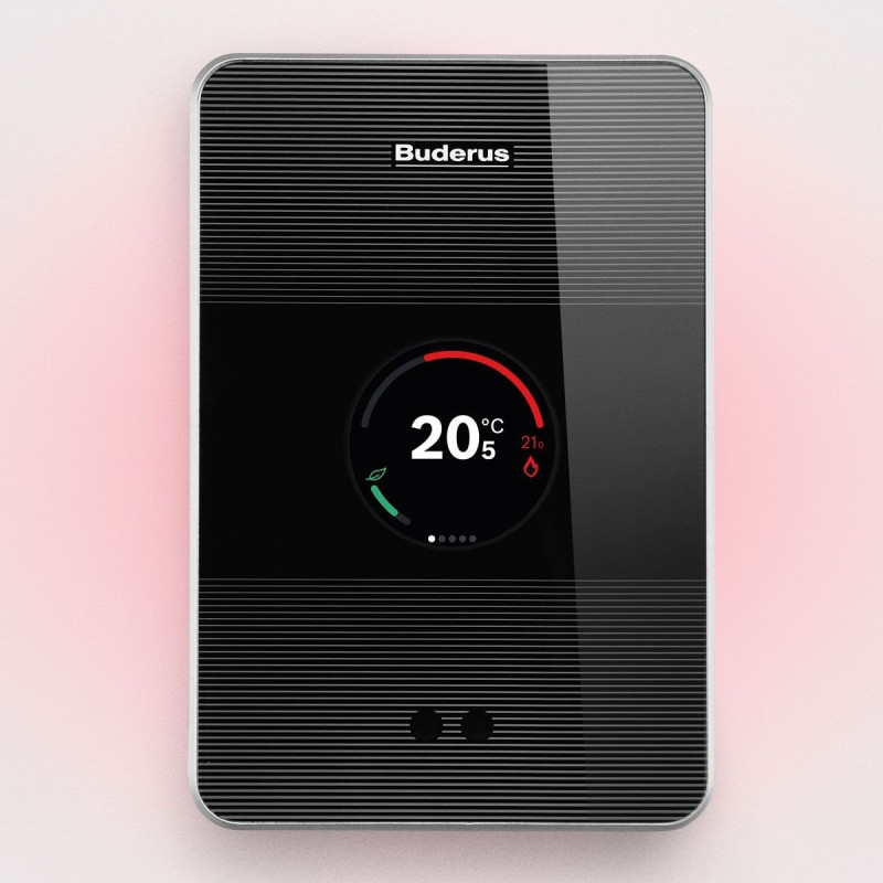 Кімнатний термостат Buderus Logamatic TC 100.2 чорний (7736701399)