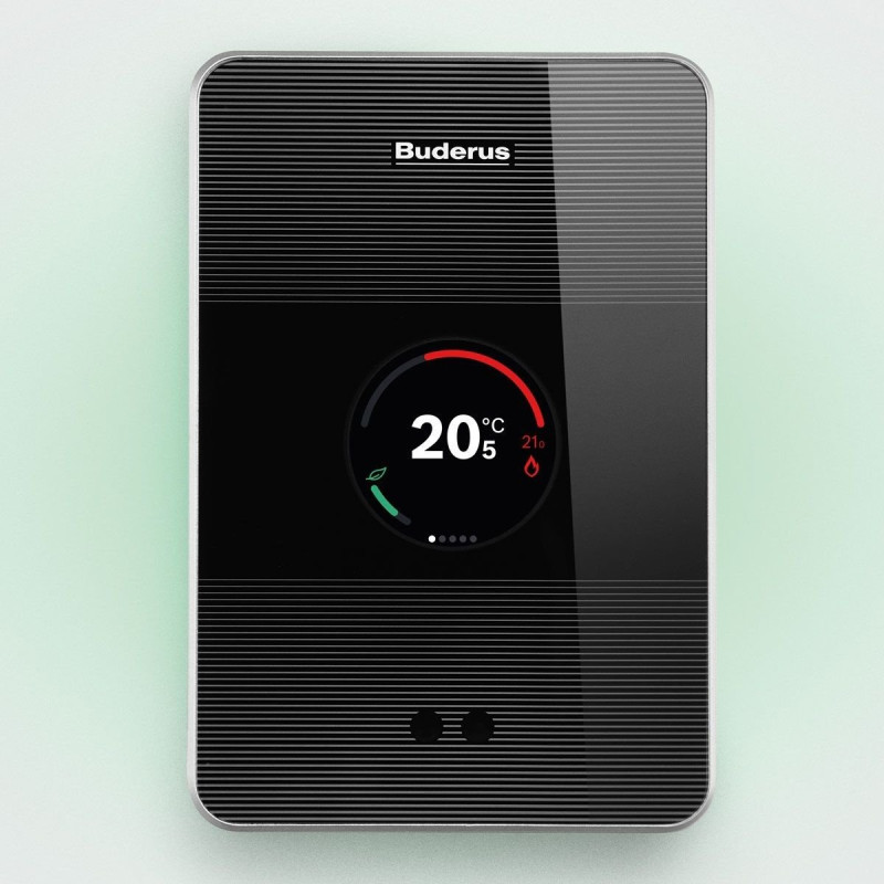 Кімнатний термостат Buderus Logamatic TC 100.2 чорний (7736701399)