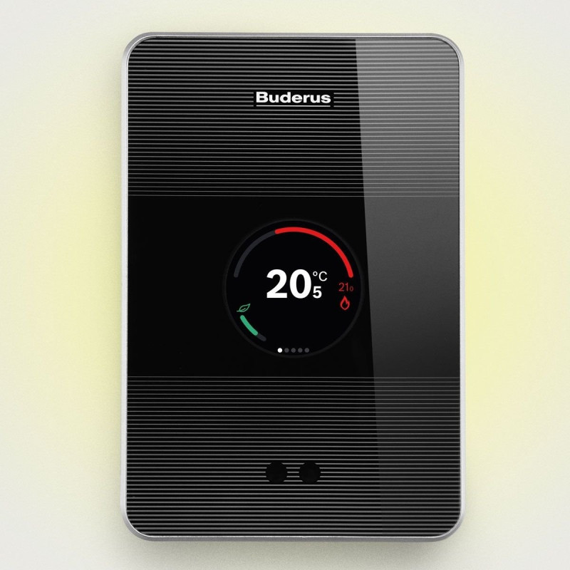 Кімнатний термостат Buderus Logamatic TC 100.2 чорний (7736701399)