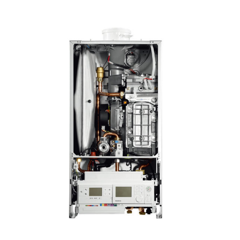 BUDERUS Двоконтурний газовий конденсаційний котел Logamax plus GB172i-20 KD двоконтурний (чорний)