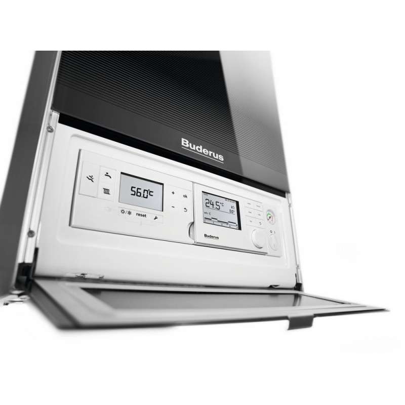 BUDERUS Двоконтурний газовий конденсаційний котел Logamax plus GB172i-20 KD двоконтурний (чорний)