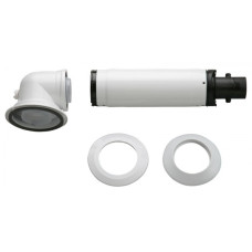 BOSCH Коаксіальний горизонтальний комплект AZB 916 (60/100 мм) (7736995011)