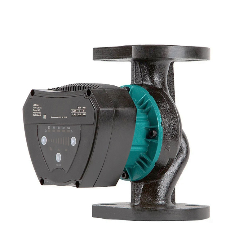 Aquatica Насос циркуляційний енергозберігаючий фланц 8-130Вт Hmax 8м Qmax 133л/хв DN40 220мм + зворотний флан GPA40-8F/220 IV (774084)