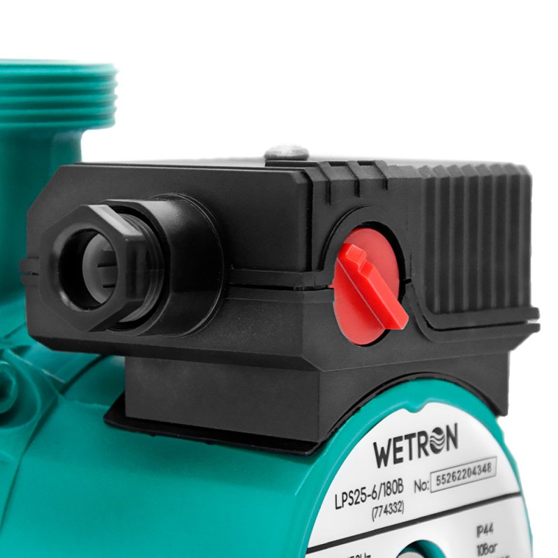 WETRON Насос циркуляційний 100Вт Hmax 6м Qmax 50л/хв Ø1 1/2