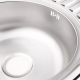 WEZER Кухонна мийка 7750(08) Deсor 770x500x180 мм + сифон