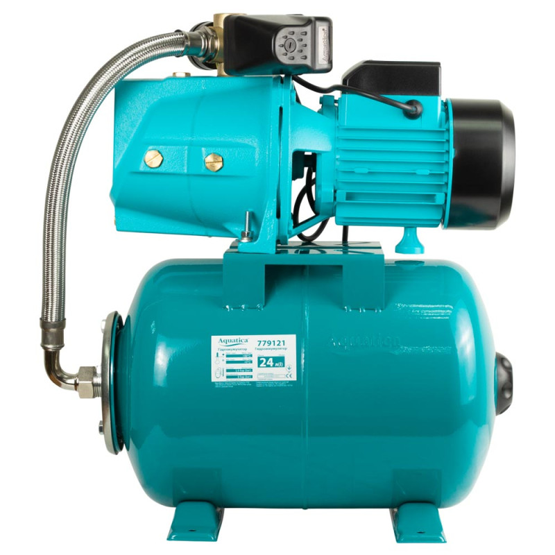 Aquatica Станція 0.75кВт Hmax 42м Qmax 80л/хв (самовсмоктуючий насос) 24л Україна (775083/24)
