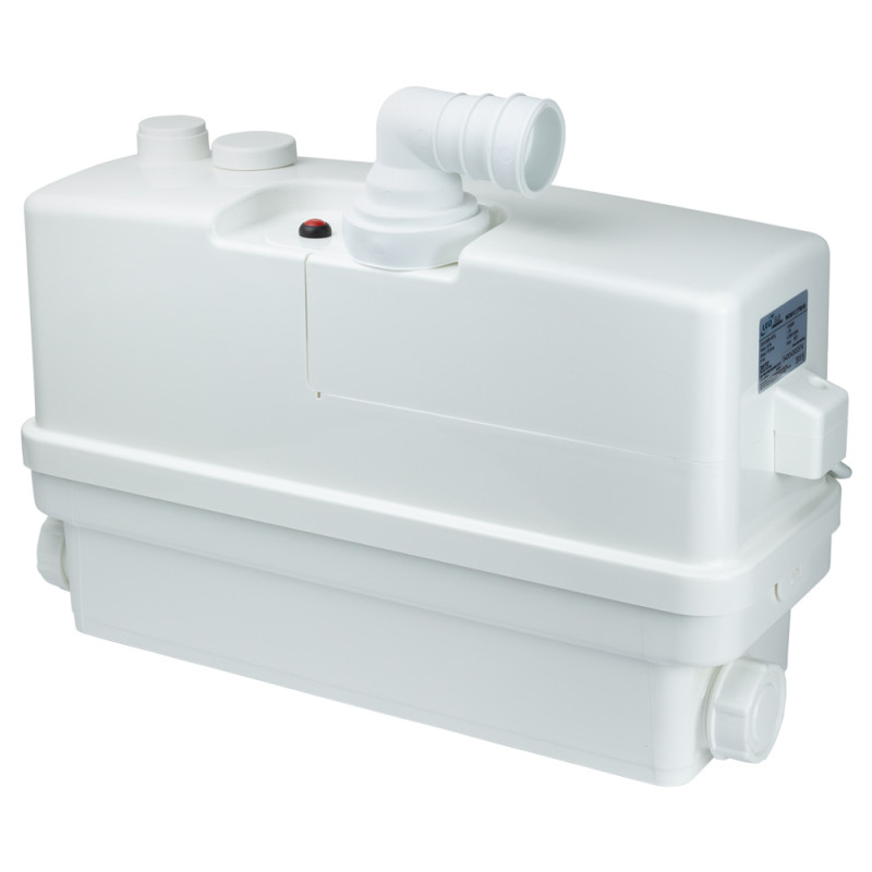 Leo Станція каналізаційна 0.6кВт Hmax 8.5м Qmax 110л/хв 3 входу 3.0 WC601С (776918)