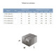Dongyin Насос вихровий свердловинний 0.75кВт H 58(34)м Q 45(20)л/хв Ø96мм AQUATICA () 4SKm100 (777311)