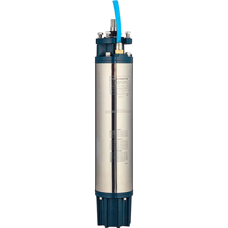 Насос відцентровий 400В 9.2кВт H 176(128)м Q 400(300)л/хв Ø145мм колеса нерж сталь+пульт (з 3х частин) DONGYIN 6SP17-16 (7777063)