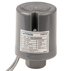 WETRON Реле тиску 1.5кВт 1.4-2.2 бар циліндр (гайка) (779729)