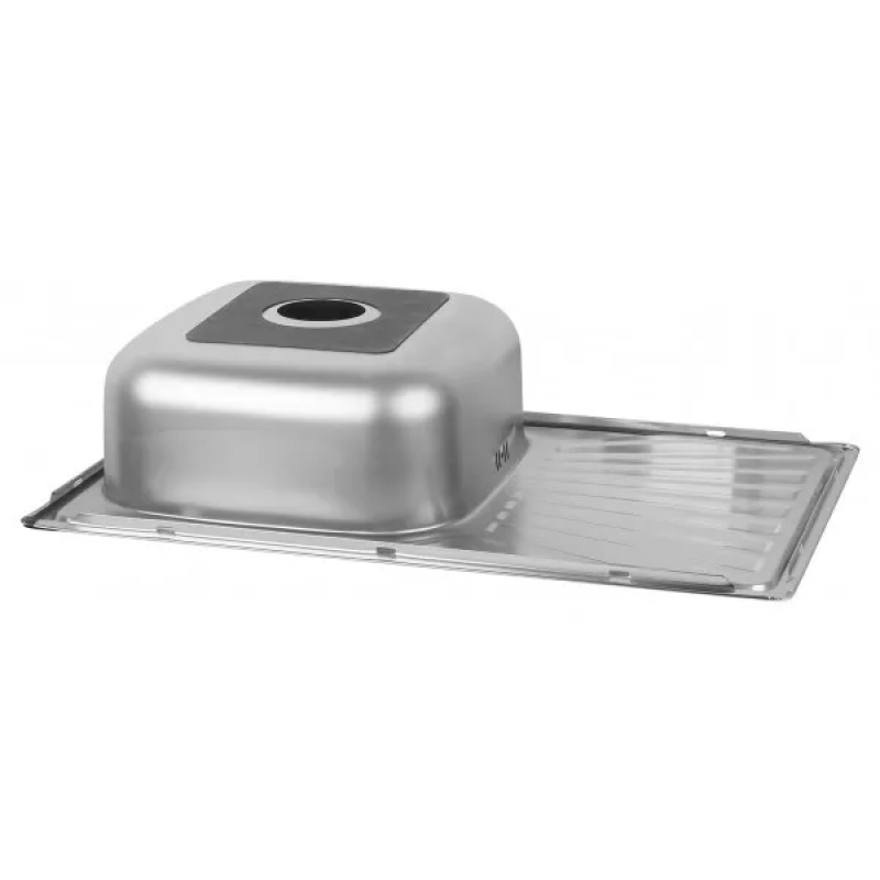 WEZER Кухонна мийка 7848(08) Satin 780x480x180 мм + сифон