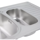 WEZER Кухонна мийка 7850(08) Satin 780x500x180 мм + сифон