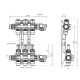 Afriso 812 63 Колектор ProCalida EF1 K 3 контури, G1