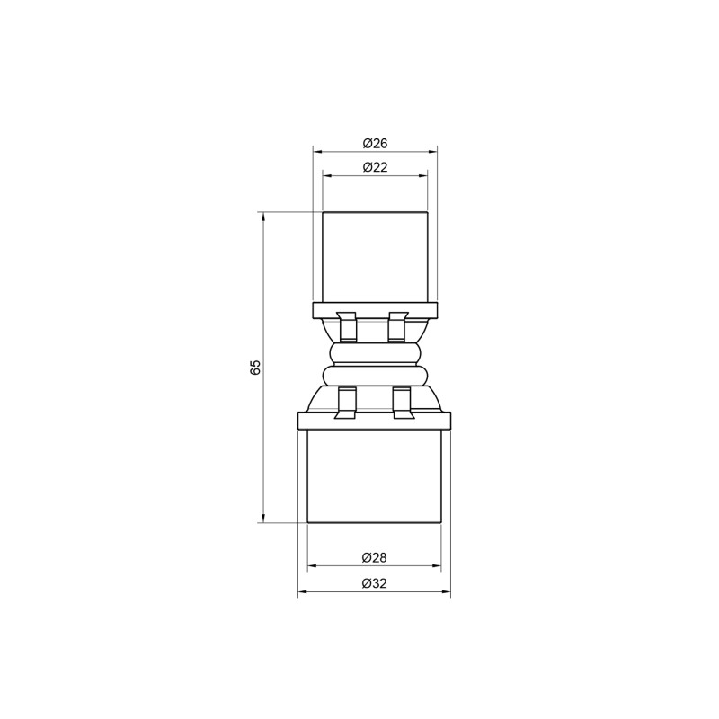 Icma Муфта прес 26х20 №400 (81400GPBQ06)