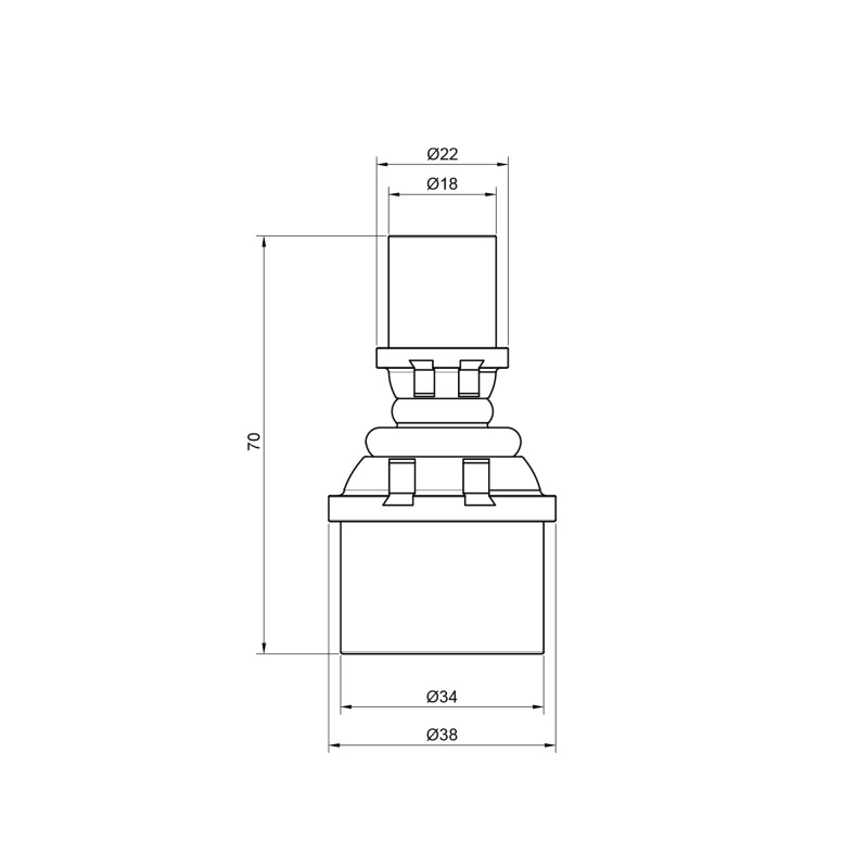 Icma Муфта прес 32х16 №400 (81400GQGH06)