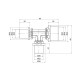 Icma Трійник прес 20х20х32 №406 (81406BQBQGQ06)