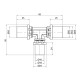 Icma Трійник прес 20х16х20 №406 (81406BQGHBQ06)