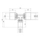 Icma Трійник прес 26х16х26 №406 (81406GPGHGP06)