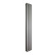 Nova Florida Радиатор алюминиевый (3 секции) LEDRO S/90 1800 мм GRAPHITE 3R (81FLE3R403)