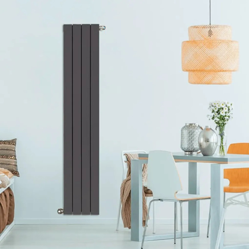 Nova Florida Радиатор алюминиевый (3 секции) LEDRO S/90 2000 мм ARDESIA/SLATE GREY 3B (81GLE04403)
