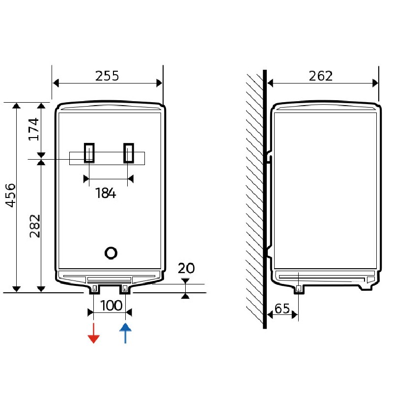 Бойлер Atlantic Opro Small PC 10 RB (821232)